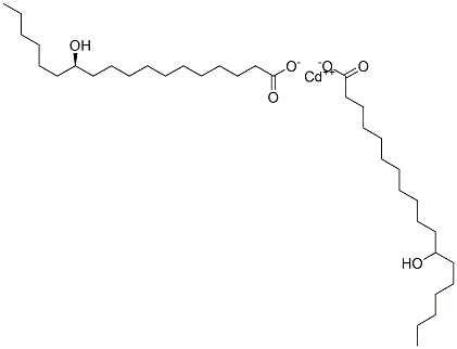 Cadmium bis[(12r)-12-hydroxyoctadecanoate] Structure,38517-19-0Structure