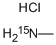 Methylamine-15N hydrochloride Structure,3852-22-0Structure