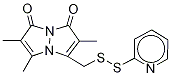 2,3,6-Trimethyl-5-[(2-pyridinyldithio)methyl]-1h,7h-pyrazolo[1,2-a]pyrazole-1,7-dione Structure,385398-64-1Structure