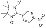 2-(4-Nitrophenyl)-4,4,5,5-tetramethylimidazoline-3-oxide-1-oxyl Free Radical Structure,38582-73-9Structure