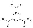 3,5-Bis(methoxycarbonyl)benzoic acid Structure,38588-64-6Structure