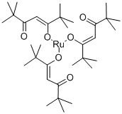 Tris(2,2,6,6-tetramethyl-3,5-heptanedionato)ruthenium(III) Structure,38625-54-6Structure