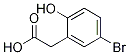 5-Bromo-2-hydroxyphenylacetic acid Structure,38692-72-7Structure