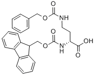 Fmoc-D-Dab(Z)-OH結(jié)構(gòu)式_387824-79-5結(jié)構(gòu)式