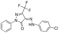 (Z)-4-(2-(4-chlorophenyl)hydrazono)-1-phenyl-3-(trifluoromethyl)-1h-pyrazol-5(4h)-oneStructure,387829-14-3Structure (Z)-4-(2-(4-chlorophenyl)hydrazono)-1-phenyl-3-(trifluoromethyl)-1h-pyrazol-5(4h)-one Structure,387829-14-3Structure