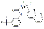 (9CI)-n-[2-(三氟甲基)-1,8-萘啶-3-基]-n-[3-(三氟甲基)苯基]-脲結(jié)構(gòu)式_388565-53-5結(jié)構(gòu)式