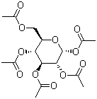 alpha-D-Glucose pentaacetate Structure,3891-59-6Structure