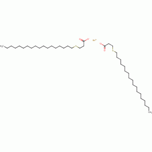 Barium 3-octadecylsulfanylpropanoate Structure,38952-51-1Structure