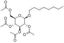 1-O-Octyl-β-D-glucopyranoside 2,3,4,6-tetraacetate Structure,38954-67-5Structure