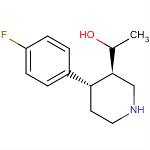 ((3R,4s)-4-(4-fluorophenyl)-1-methylpiperidin-3-yl)methanol Structure,389573-45-9Structure