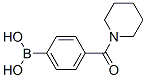 4-(1-Piperidinylcarbonyl)phenylboronic acid Structure,389621-83-4Structure