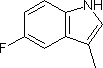 5-Fluoro-3-methylindole Structure,392-13-2Structure