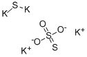 Potash, sulfurated Structure,39365-88-3Structure