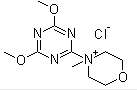 4-(4,6-Dimethoxy-1,3,5-triazin-2-yl)-4-methyl morpholinium chloride Structure,3945-69-5Structure