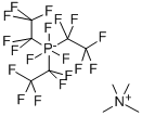 Tetramethylammonium tris(pentafluoroethyl)trifluorophosphate Structure,394692-83-2Structure