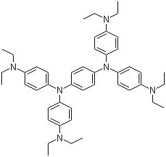 N,n,n,n-tetrakis[4-(diethylamino)phenyl]benzene-1,4-diamine Structure,3956-73-8Structure