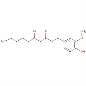 5-Hydroxy-1-(4-hydroxy-3-methoxyphenyl)-3-decanone Structure,39886-76-5Structure