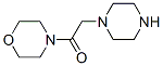 1-Morpholin-4-yl-2-piperazin-1-yl-ethanone Structure,39890-46-5Structure