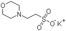 2-(N-morpholino)ethanesulfonic acid potassium salt Structure,39946-25-3Structure