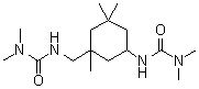 n-3-(二甲基氨基)羰基氨基甲基-3,5,5-三甲基環(huán)己基-N,N-二甲基脲結構式_39992-90-0結構式