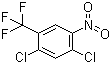 2,4-Dichloro-5-nitrobenzotrifluoride Structure,400-70-4Structure