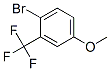 3-Trifluoromethyl-4-bromoanisole Structure,400-72-6Structure