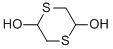 p-Dithiane-2,5-diol Structure,40018-26-6Structure