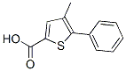 4-Methyl-5-phenylthiophene-2-carboxylic acid Structure,40133-12-8Structure