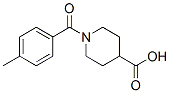 1-(4-Methylbenzoyl)piperidine-4-carboxylic acid Structure,401581-34-8Structure