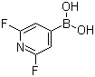 2,6-Difluoropyridine-4-boronic acid Structure,401816-16-8Structure