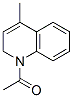 Quinoline, 1-acetyl-1,2-dihydro-4-methyl- (9ci) Structure,402822-99-5Structure