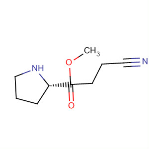 (9ci)-1-(2-氰基乙基)-L-脯氨酸甲酯結(jié)構(gòu)式_403477-58-7結(jié)構(gòu)式