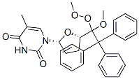 5’-O-Dimethoxytrityl-deoxythymidine Structure,40615-39-2Structure