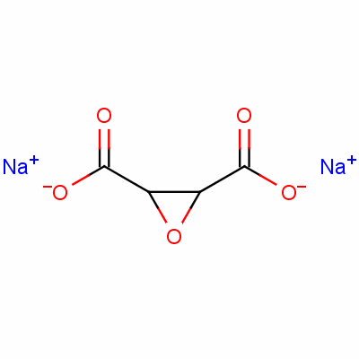 2,3-Oxiranedicarboxylicacid, sodium salt (1:2) Structure,40618-18-6Structure