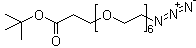 N3-PEG6-tBu結(jié)構(gòu)式_406213-76-1結(jié)構(gòu)式