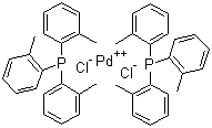 Trans-dichlorobis(tri-o-tolylphosphine)palladium(Ⅱ) Structure,40691-33-6Structure