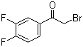 2-Bromo-1-(3,4-difluorophenyl)ethan-1-one Structure,40706-98-7Structure