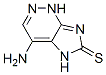 6H-imidazo[4,5-c]pyridazine-6-thione, 4-amino-1,5-dihydro-(9ci) Structure,408314-25-0Structure