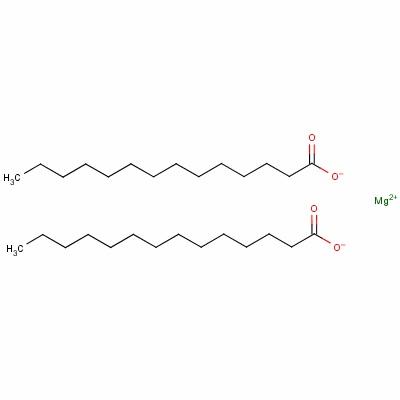 十四酸鎂結(jié)構(gòu)式_4086-70-8結(jié)構(gòu)式