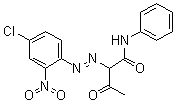 Butanamide, 2-[(4-chloro-2-nitrophenyl)azo]-3-oxo-n-phenyl- Structure,4106-76-7Structure