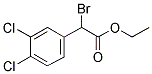 α-Bromo-3,4-dichlorophenylacetic acid ethyl ester Structure,41204-08-4Structure