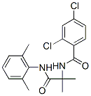 (9ci)-2,4-二氯-n-[2-[(2,6-二甲基苯基)氨基]-1,1-二甲基-2-氧代乙基]-苯甲酰胺結(jié)構(gòu)式_412940-25-1結(jié)構(gòu)式