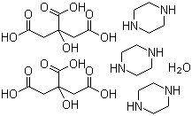 Piperazine citrate Structure,41372-10-5Structure