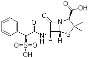 磺芐西林結構式_41744-40-5結構式