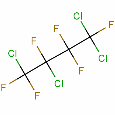 Hexafluoro-1,1,3,4-tetrachlorobutane Structure,423-38-1Structure