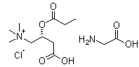 Glycin propionyl l-carnitine hydrochloride Structure,423152-20-9Structure