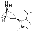 8-Azabicyclo[3,2,1]octane3-[3-methyl-5-(1-methlethyl)-4H-1,2,4-triazol-4-yl]-, (3-exo)- Structure,423165-07-5Structure