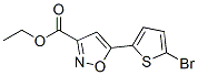 Ethyl 5-(5-bromo-2-thienyl)-3-isoxazolecarboxylate Structure,423768-50-7Structure