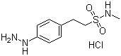 4-Hydrazino-N-methylbenzeneethanesulfonamide hydrochloride Structure,42381-27-1Structure