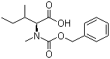 N-Cbz-N-methyl-L-isoleucine Structure,42417-66-3Structure